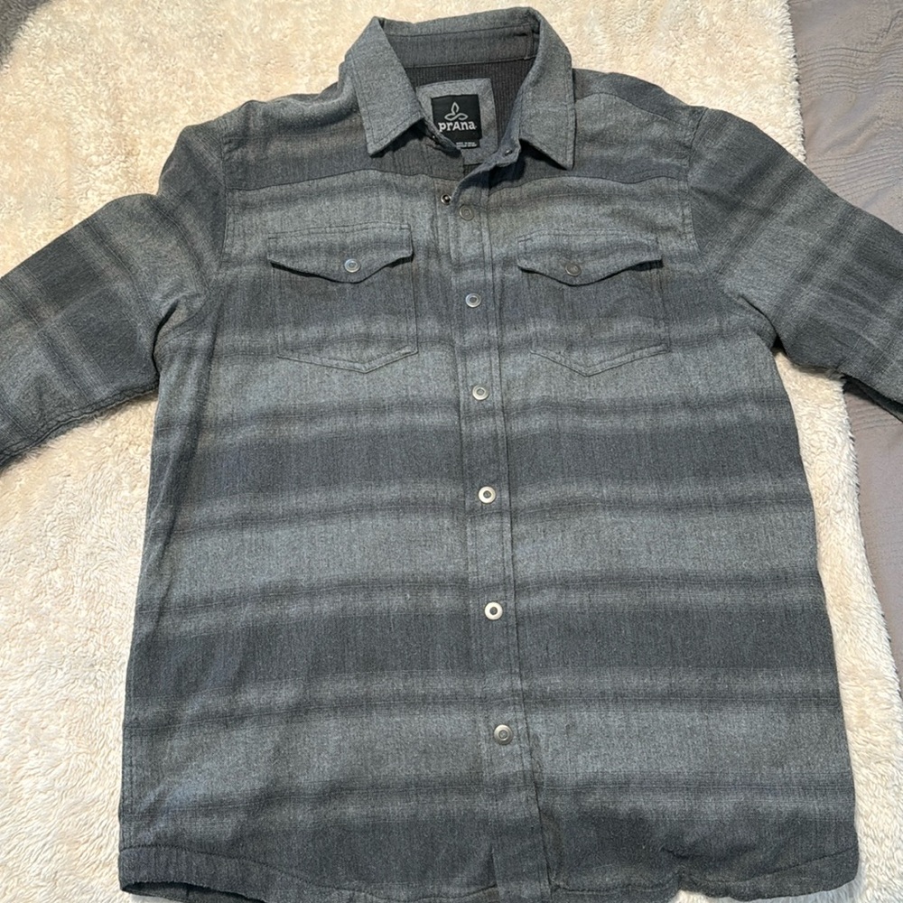 Men’s Prana Fleece Lined Flannel
